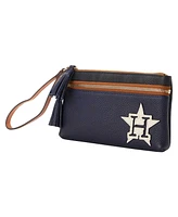 Dooney & Bourke Women's Houston Astros Infield Double-Zip Wristlet