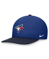 Nike Men's Royal/Navy Toronto Blue Jays Evergreen Two-Tone Snapback Hat