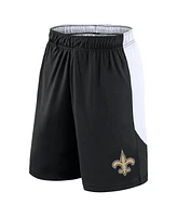 Fanatics Men's Black/White New Orleans Saints Go Hard Shorts