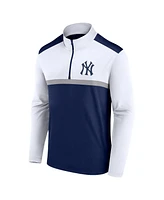 Fanatics Men's Navy New York Yankees Unstoppable Quarter-Zip Top