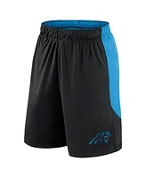 Fanatics Men's Black/Blue Carolina Panthers Go Hard Shorts