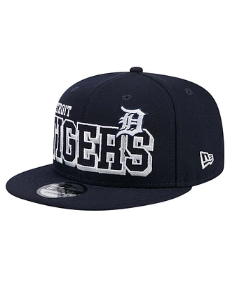 New Era Men's Navy Detroit Tigers Game Day Bold 9FIFTY Snapback Hat