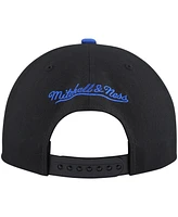 Mitchell & Ness Men's Black/Royal Kentucky Wildcats 2-Tone 2.0 Snapback Hat