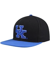 Mitchell & Ness Men's Black/Royal Kentucky Wildcats 2-Tone 2.0 Snapback Hat