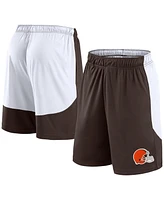 Fanatics Men's Brown/White Cleveland Browns Go Hard Shorts