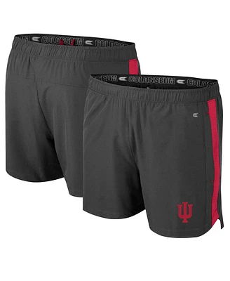 Colosseum Men's Charcoal Indiana Hoosiers Langmore Shorts