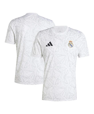 Adidas Men's White Real Madrid 2024/25 Pre-Match Top