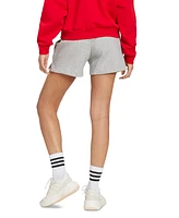 adidas Women's Essentials Small Logo Fleece Shorts