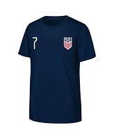 Outerstuff Big Boys and Girls Giovanni Reyna Navy Usmnt Name Number T-Shirt