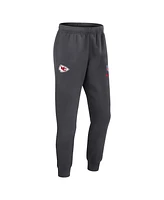 Nike Men's Anthracite Kansas City Chiefs 2024 Sideline Club Pants