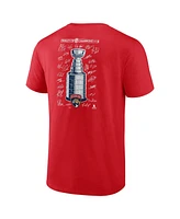 Fanatics Men's Red Florida Panthers 2024 Stanley Cup Champions Signature Roster T-Shirt