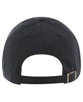 '47 Brand Men's Black Dirty Mo Media Clean Up Adjustable Hat