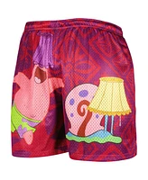 Chalk Line Men's Red SpongeBob SquarePants Shorts