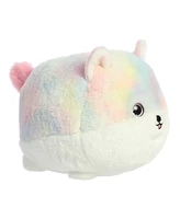 Aurora Medium Pom Teddy Pets Playful Plush Toy Rainbow 10"