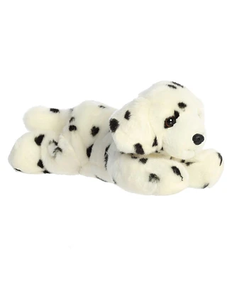 Aurora Medium Domino Flopsie Adorable Plush Toy White 12"