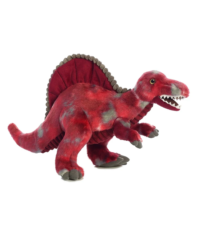 Aurora Large Spinosaurus Dinos & Dragons Ferocious Plush Toy Red 17.5"