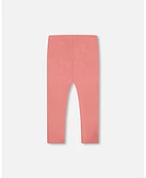 Deux par Toddler Girls Super Soft Rib Leggings Pink