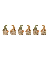 Slickblue Fall Harvest Gnome Figurine (Set of