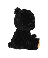 Aurora Large Black Bear Cub Snuggly Plush Toy Black 13"