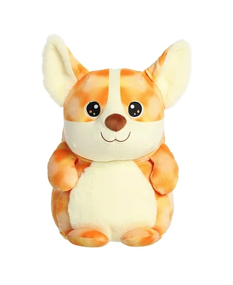 Aurora Medium Squishy Jellybeans Corgi Squishiverse Adorable Plush Toy Orange 12"