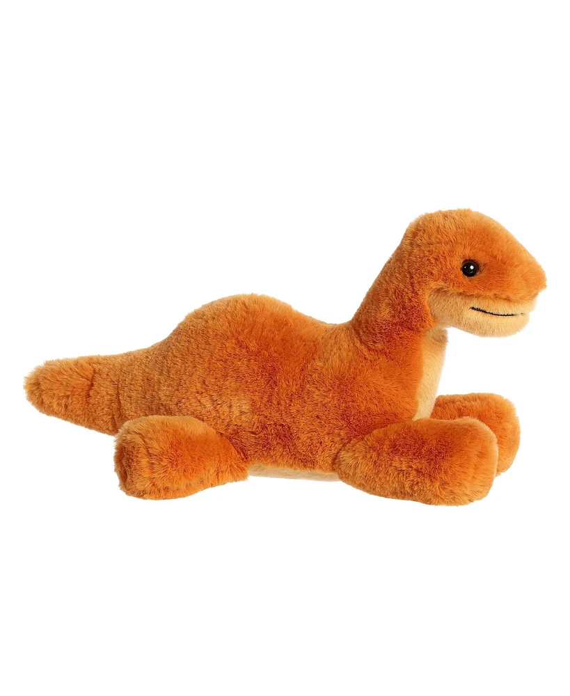 Aurora Medium Brontosaurus Flopsie Adorable Plush Toy Orange 12"