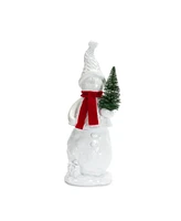 Slickblue Snowman (Set of 2) 10.5"H, 11.25"H Resin