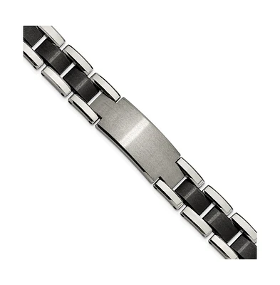 Chisel Tungsten Brushed and Polished Black Ip