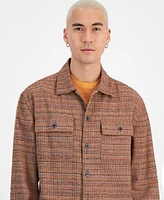 Sun + Stone Men's Storm Printed Overshirt, Created for Macy's