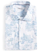 Bar Iii Men's Slim-Fit Amalfi Scenic Dress Shirt, Created for Macy's