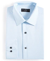 Alfani Men's Nick Geo-Print Dress Shirt, Created for Macy's