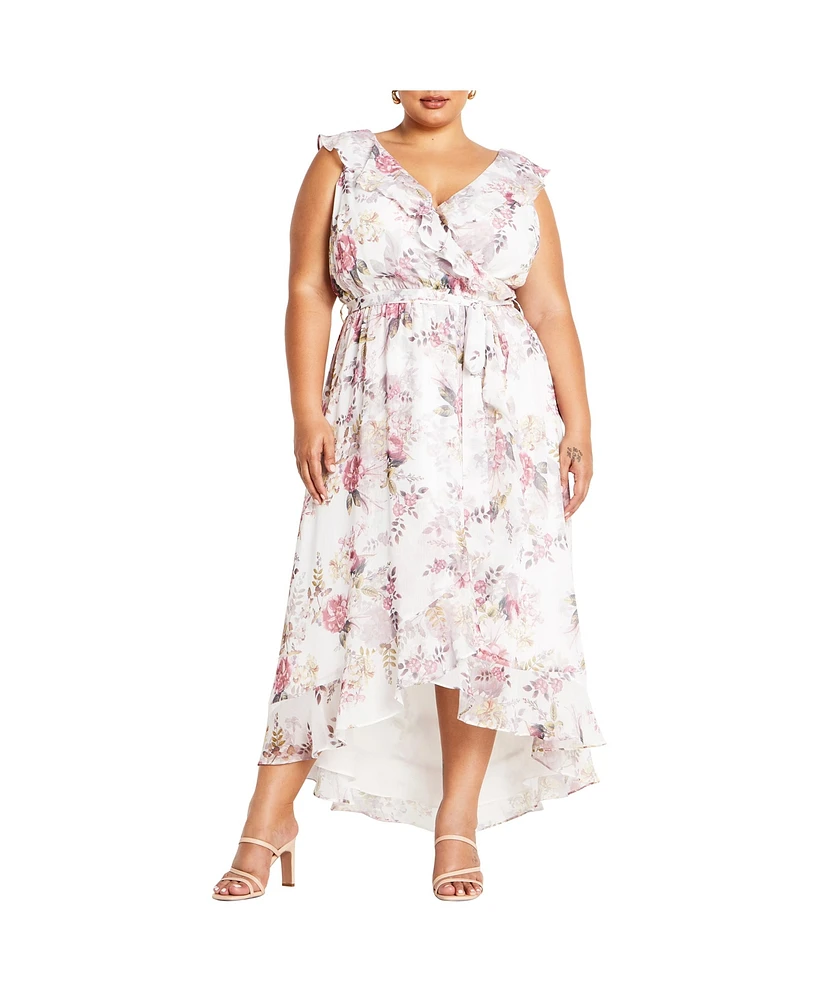 City Chic Plus Ella Jane Maxi Dress