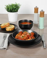 Gibson Home Queenslane 16 Pc. Dinnerware Set, Service for 4
