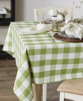 Design Imports Buffalo Check Tablecloth