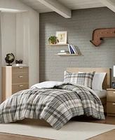 Intelligent Design Blake Plaid -Pc. Duvet Cover Set