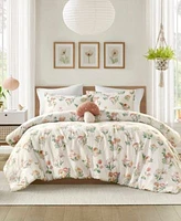Intelligent Design Gwen Mushroom Garden Comforter Sets