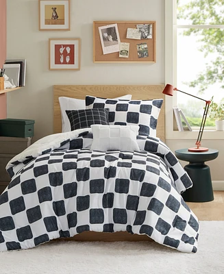 Intelligent Design Miley Checkered -Pc. Comforter Set