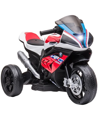 Aosom Licensed Bmw HP4 Multi-Terrain Kids Motorcycle Ride-on Toy for Toddlers and Ages 1.5 to 5, Off-Road Battery-Operated Ride