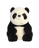 Aurora Medium Panda Lin Lin Adorable Plush Toy Black 11.5"