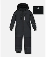 Deux par Big Boys One Piece Technical Snowsuit Black