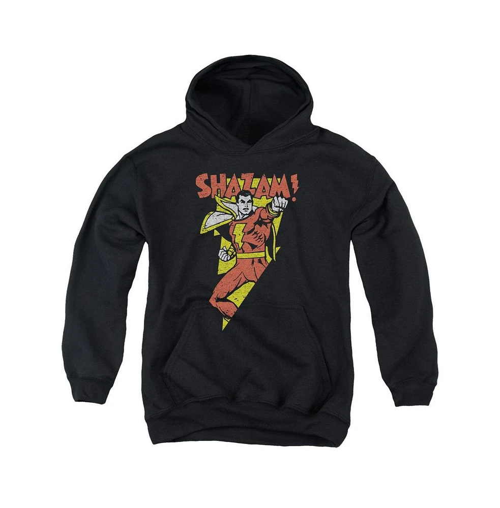 Dc Comics Boys Youth Bolt Pull Over Hoodie / Hooded Sweatshirt