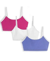 Mightly Girls Fair Trade Organic Cotton Bralettes 3-pack