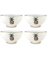 Lenox British Colonial Bamboo Rice Bowls, Set of 4