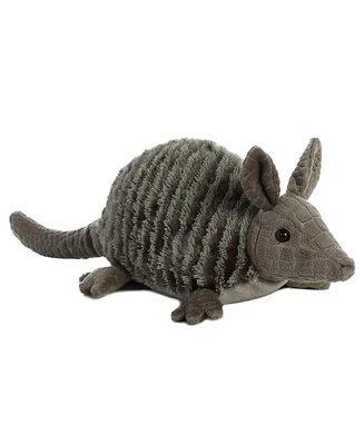 Aurora Medium Armadillo Flopsie Adorable Plush Toy Gray 12"