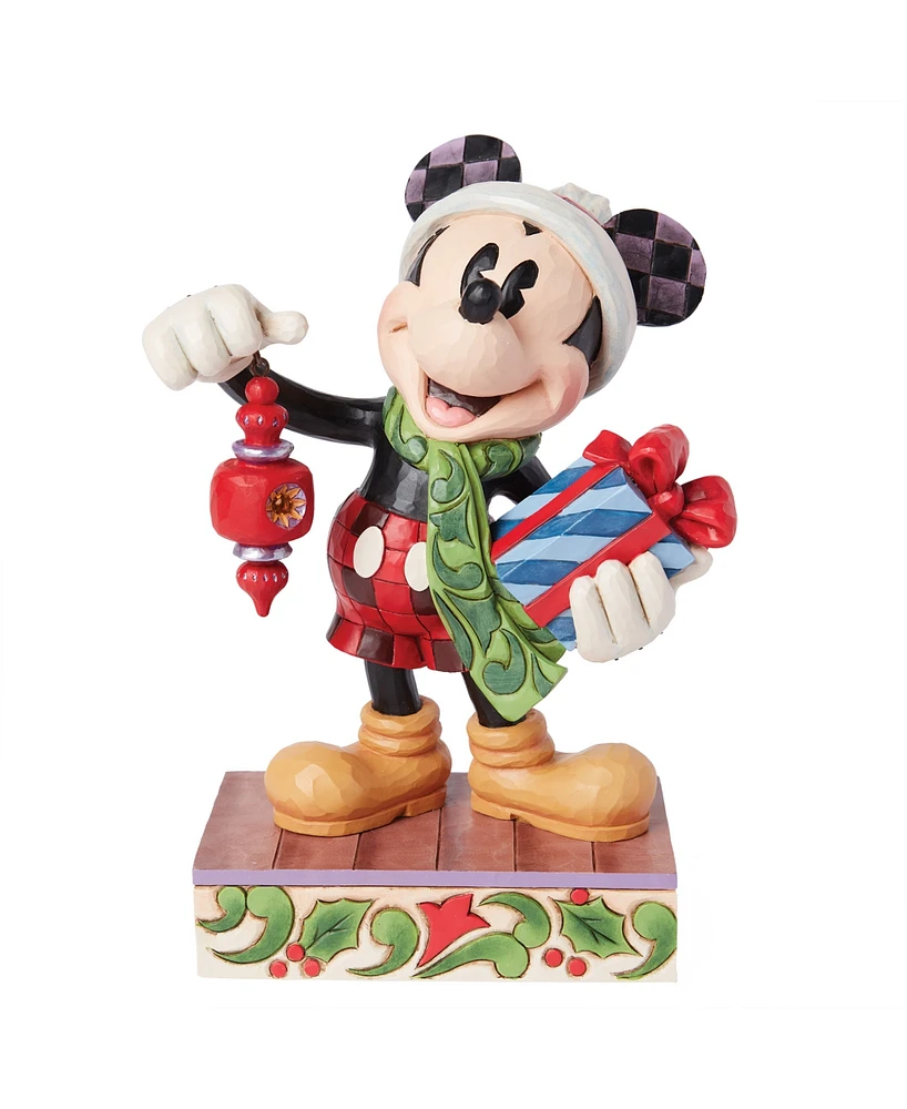 Jim Shore Mickey Mouse Holiday Limited Edition Figurine