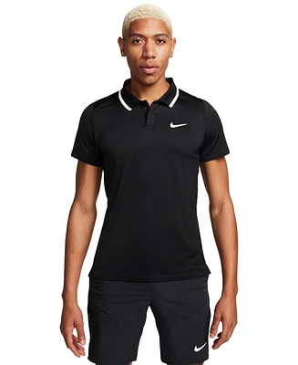 NikeCourt Men's Advantage Dri-fit Colorblocked Tennis Polo Shirt