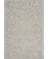 Closeout! Lr Home Cypress CYP81571 3' x 5' Area Rug - Silver