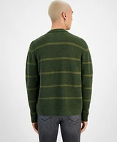 Sun + Stone Men's Scotty Striped Crewneck Sweater, Created for Macy's