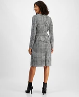 I.n.c. International Concepts Women's Long-Sleeve Wrap Dress, Created for Macy's