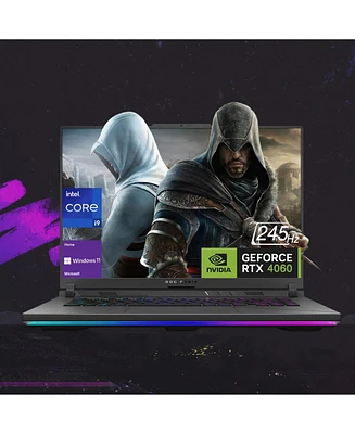 Asus Rog Strix 16" Gaming Traditional Laptop Intel Core i9 14900HX 16GB Ram Nvidia GeForce Rtx 4060 1TB Ssd Storage Windows 11 Home Wqxga 240Hz