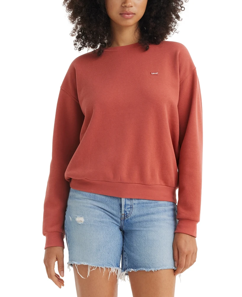 Levi's Women's Everyday Crewneck Long-Sleeve Sweatshirt